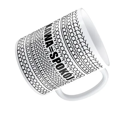 Kubek UKRYTY PRZEKAZ Kawa = spokój